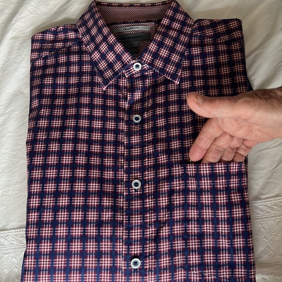 Johnston & Murphy cotton LS shirt, L - Picture 16 of 16